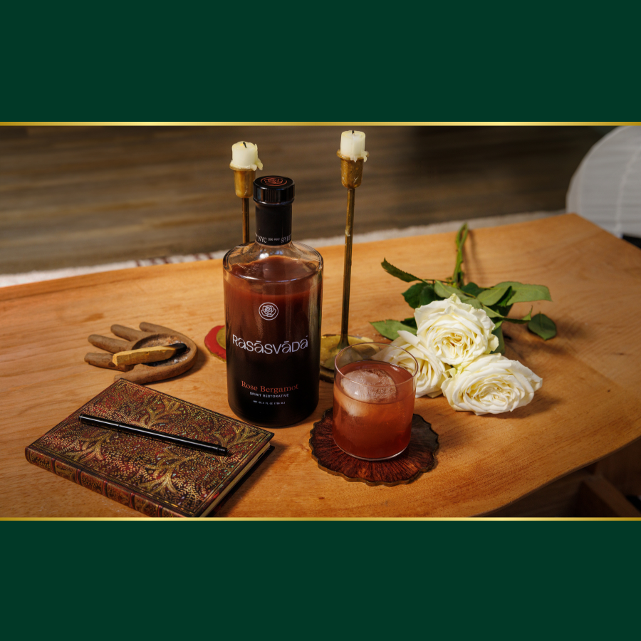 Rasāsvāda: Rose Bergamot - Tropical Rose Cocktail