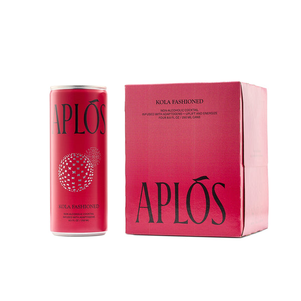 Aplós Kola Fashioned – A Bold, Non-Alcoholic Sparkling Cocktail Infused with Adaptogens