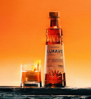 Almave Ámbar Distilled Non-Alcoholic Blue Agave Spirit