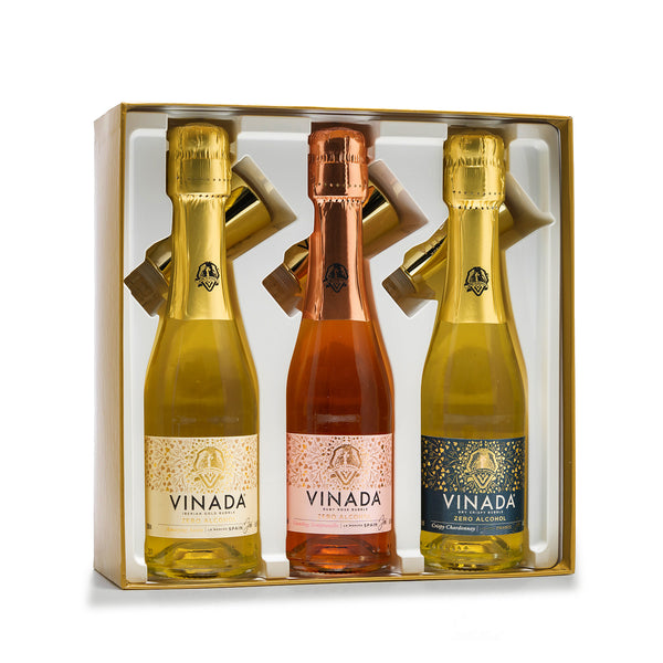 Vinada - Chardonnay, Sparkling Gold, & Sparkling Rosé, Gift Pack image 0